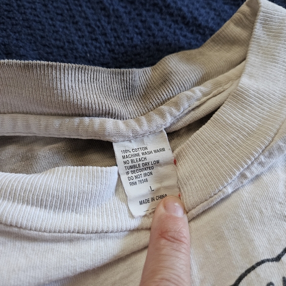 Bootleg Bart Desert Storm Simpsons Vintage 90s Tshirt MIDDLE EAST CRISIS PROPAGA - Picture 6 of 6